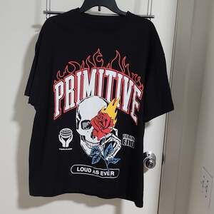 Primitive Heat Black T-Shirt
